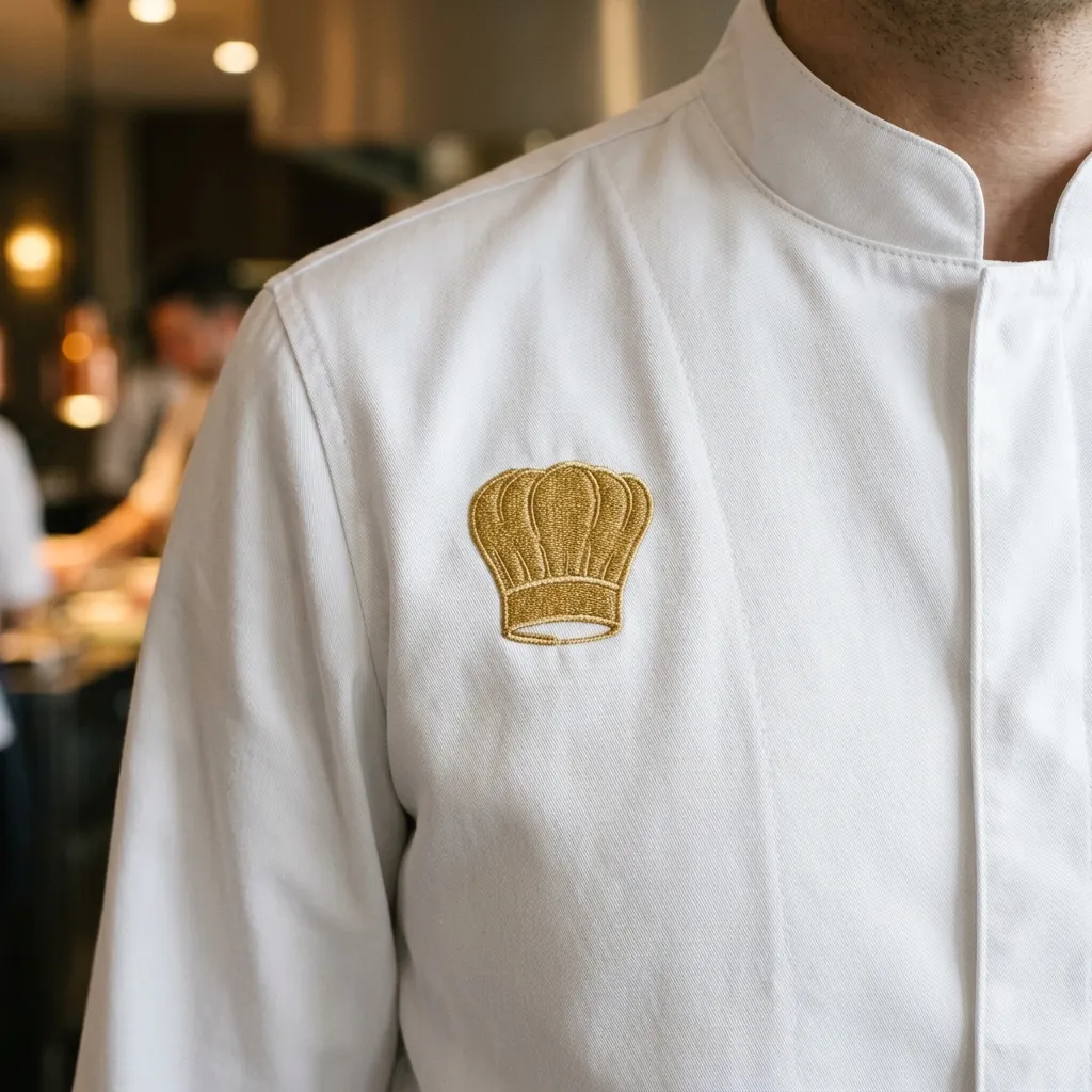 Lavoro HoReCa Ricamo Oro Lurex